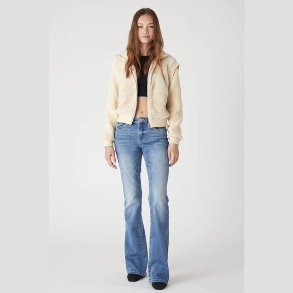 NEW Blank NYC - Size S, Mixed Media Faux Fur Bomber Jacket - Daydreamer - Picture 3 of 9